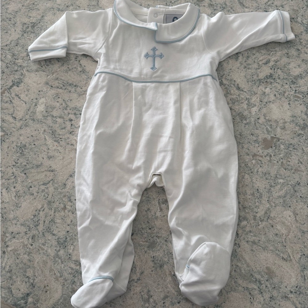 Brand new never worn boys (6m) Baptism outfit